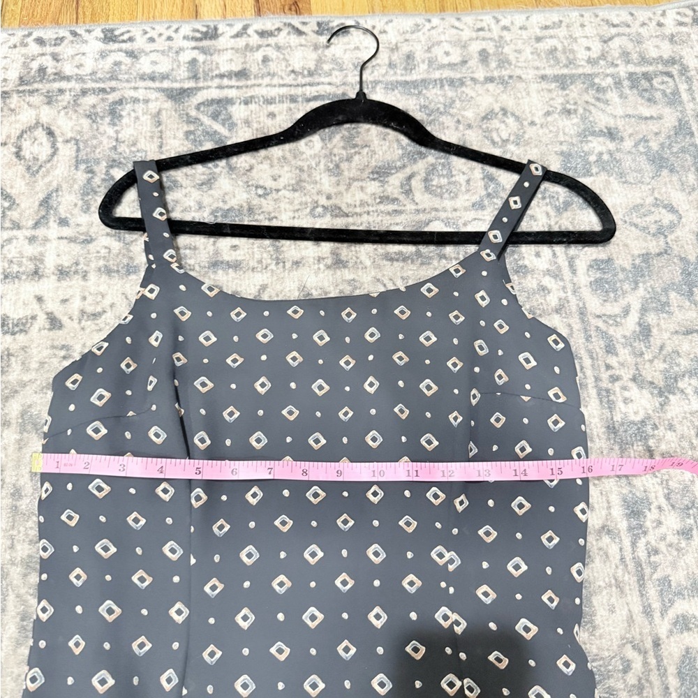 Ann Tobias Black and White Polka Dot Tiered Sundress size 8 - Picture 8 of 9